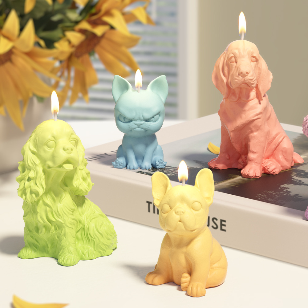 Sitting Labrador Puppy Silicon - Candle Making Essentials ulasan dan harga