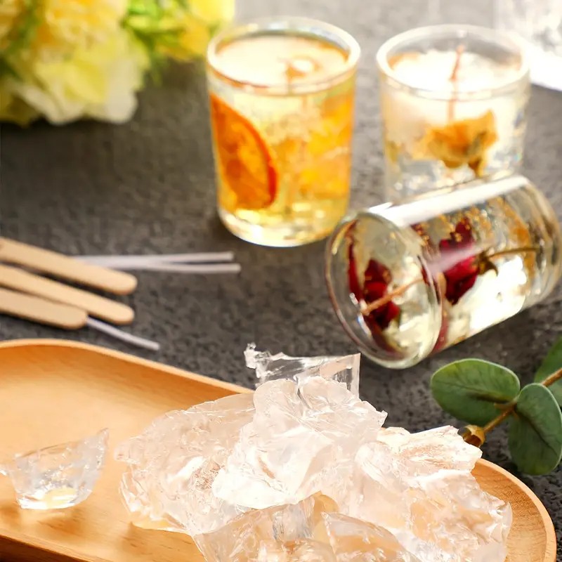 Transparent Crystal Wax, Jelly - Candle Making Products ulasan dan harga