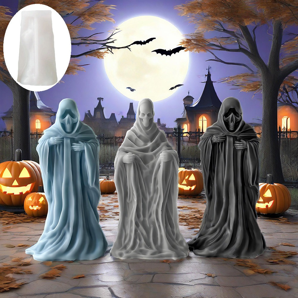 3D Skeleton Scent Candle Silic - Candle Making Essentials ulasan dan harga